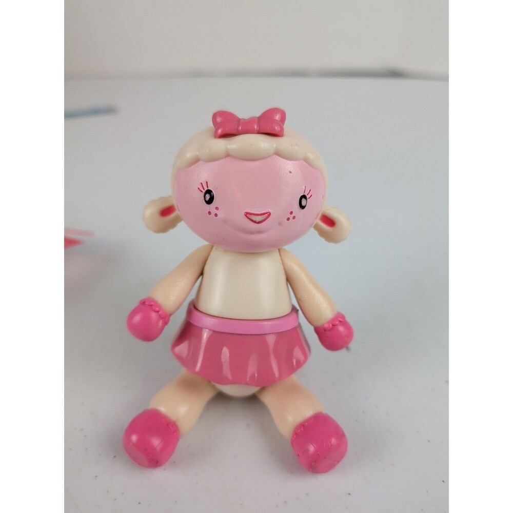 Disney Doc Mcstuffins Lambie 4.5” Ballerina Lamb Figurine